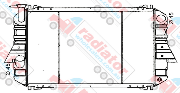 RW258166M Radiator